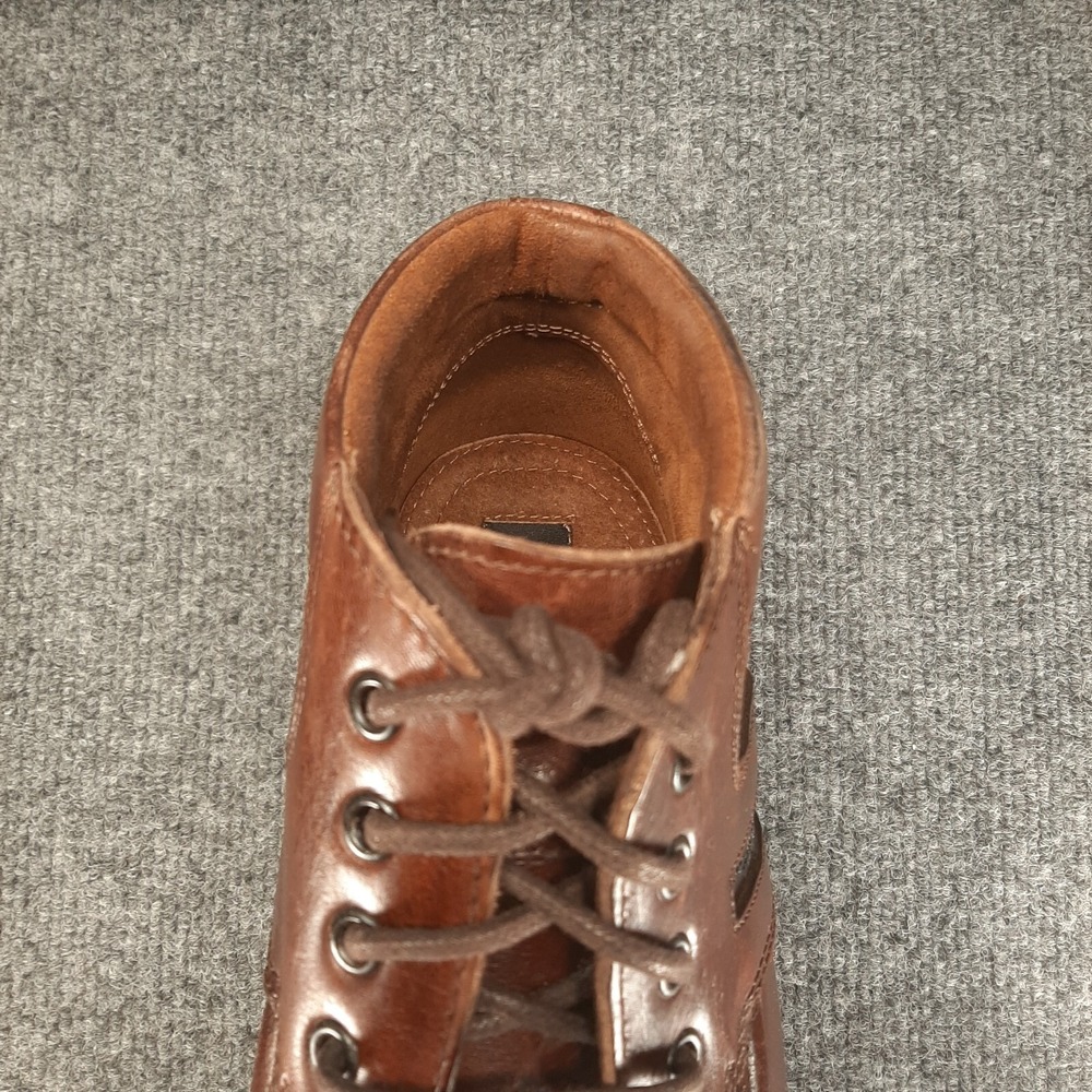KENNETH COLE Reaction Lug Sole Leather Casual Boot 7.5 Vintage Chukka Y2K Look - Picture 9 of 16